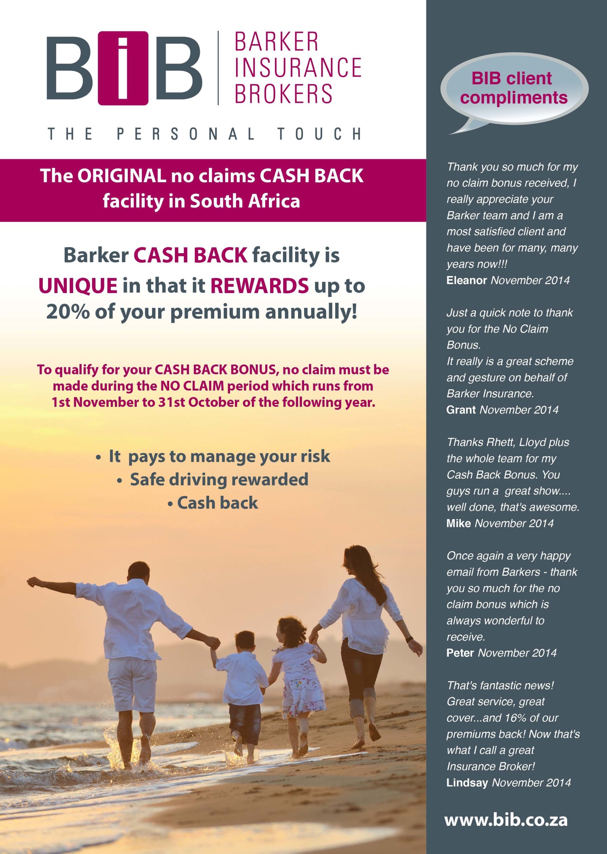 BIB Cash Back
